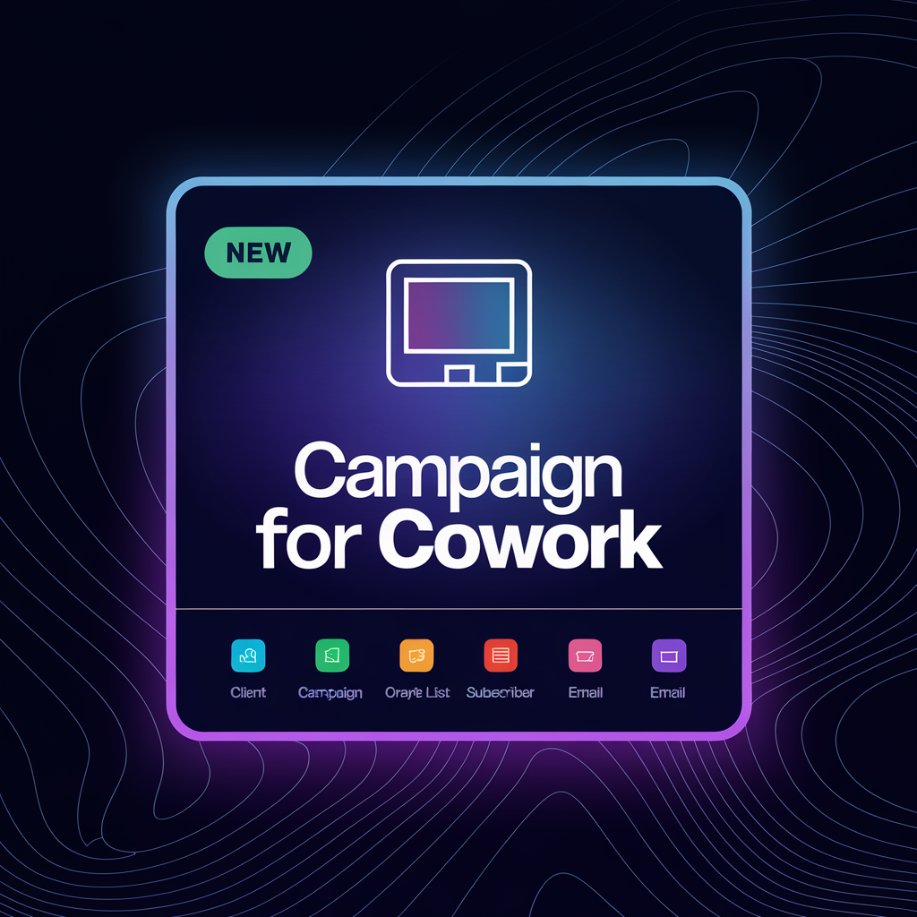 Campaignmonitor for cowork